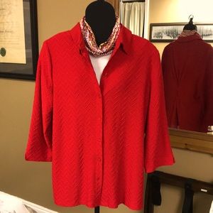 Red Blouse - L
